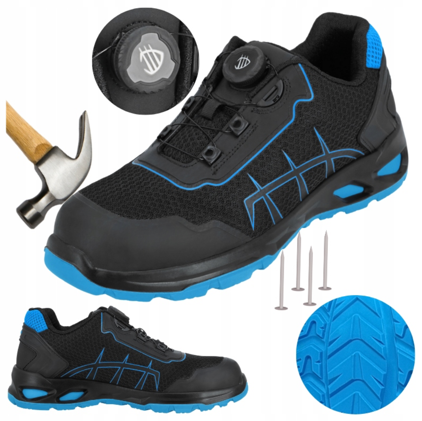 Buty robocze męskie Półbuty Sportowe